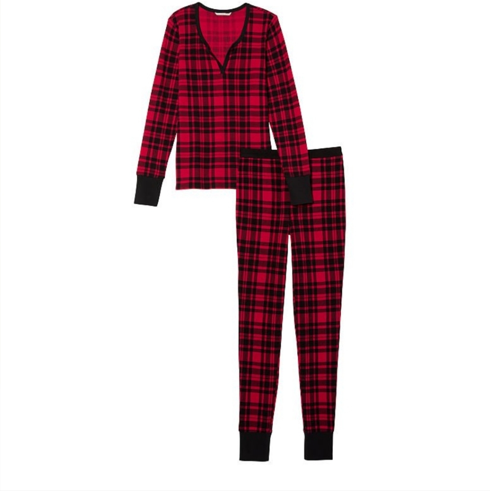 Victoria's Secret Thermal Pajama Set